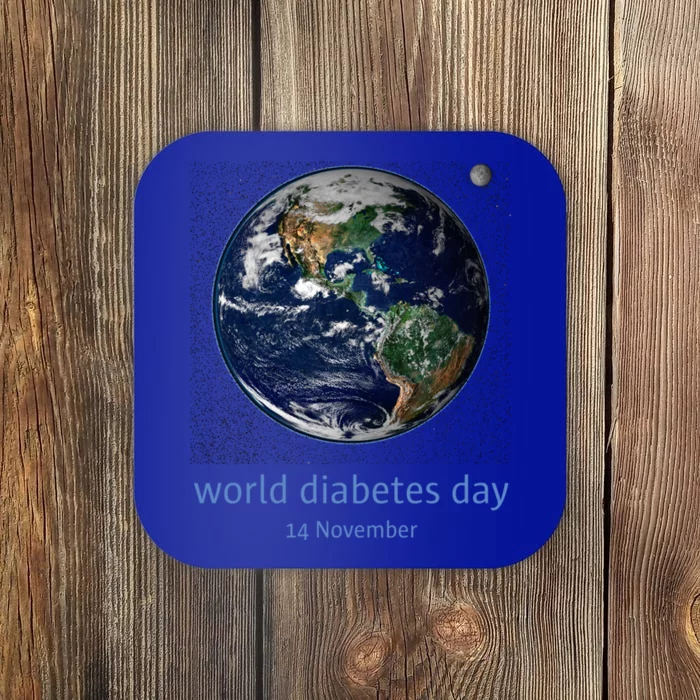 World Diabetes Day Diabetes Awareness 14 November Gift Coaster