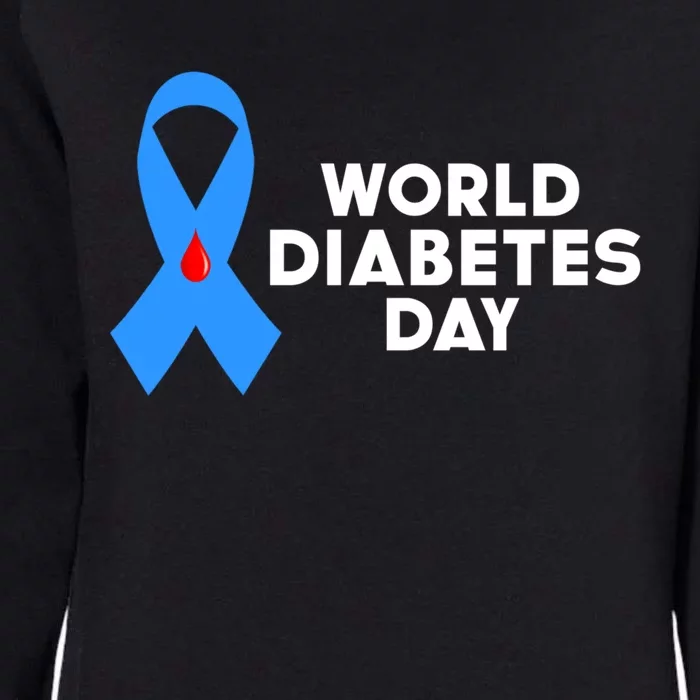 World Diabetes Day Cool Gift Diabetes Cool Gift Diabetes Awareness Gift Womens California Wash Sweatshirt