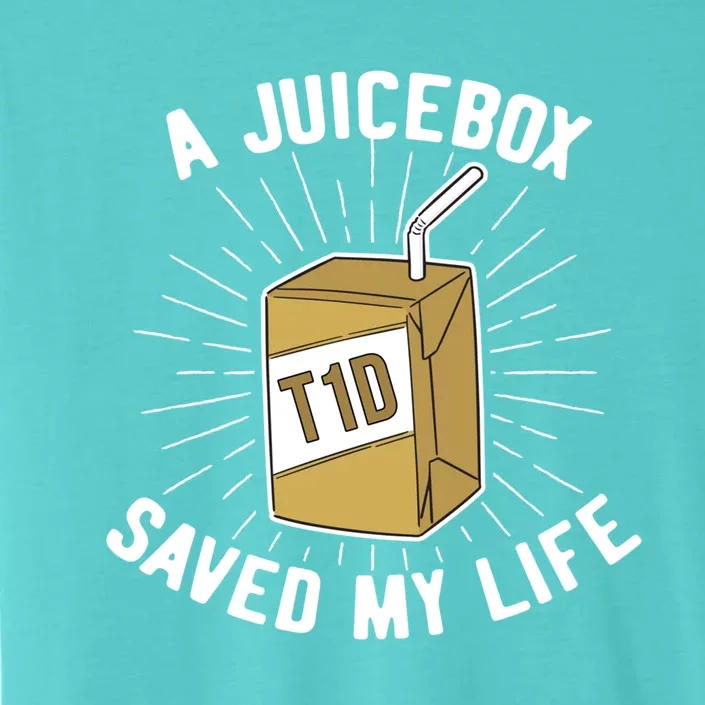 World Diabetes Day Pancreas Diabetic Gift Juice Box Gift ChromaSoft Performance T-Shirt