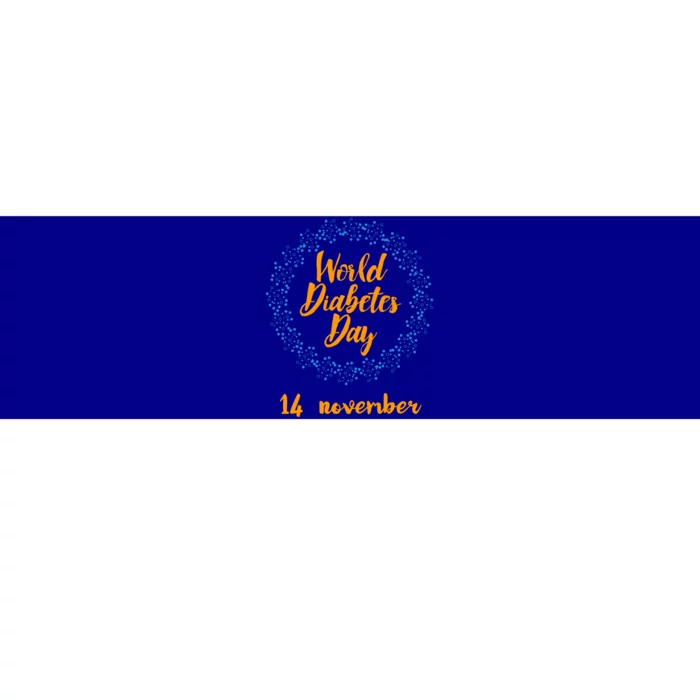 World Diabetes Day Gift Bumper Sticker