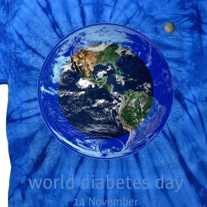 World Diabetes Day Gift Tie-Dye T-Shirt