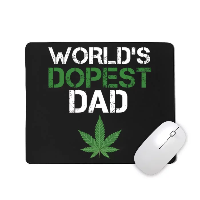 World's Dopest Dad Mousepad