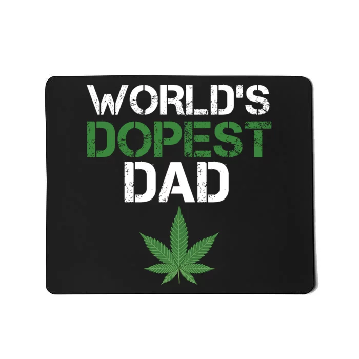 World's Dopest Dad Mousepad