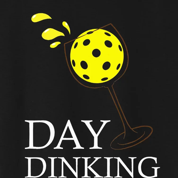 Wo Day Dinking Pickleball Pickle Ball Dink Women's Crop Top Tee