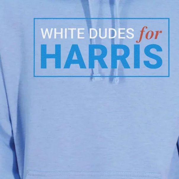 White Dudes For Kamala Harris 2024 President Gift Unisex Surf Hoodie