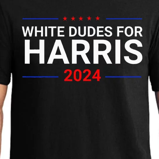 White Dudes For Harris Pajama Set