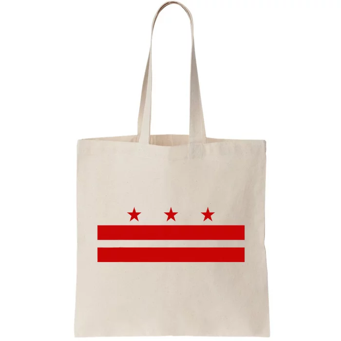 Washington D.C. Flag A Capital City Tote Bag