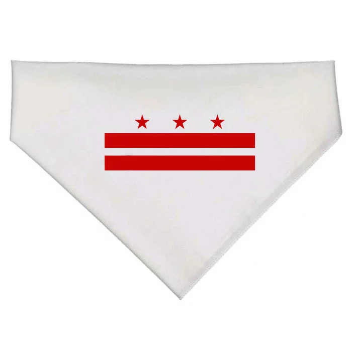 Washington D.C. Flag A Capital City USA-Made Doggie Bandana