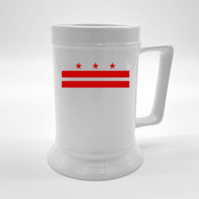 Washington D.C. Flag A Capital City Front & Back Beer Stein