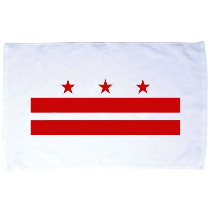 Washington D.C. Flag A Capital City Microfiber Hand Towel