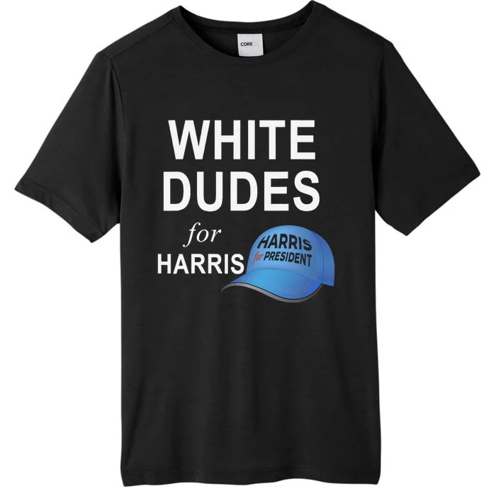 White Dudes For Harris ChromaSoft Performance T-Shirt