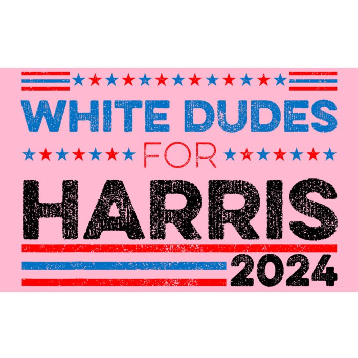 White Dudes For Kamala Harris Bumper Sticker