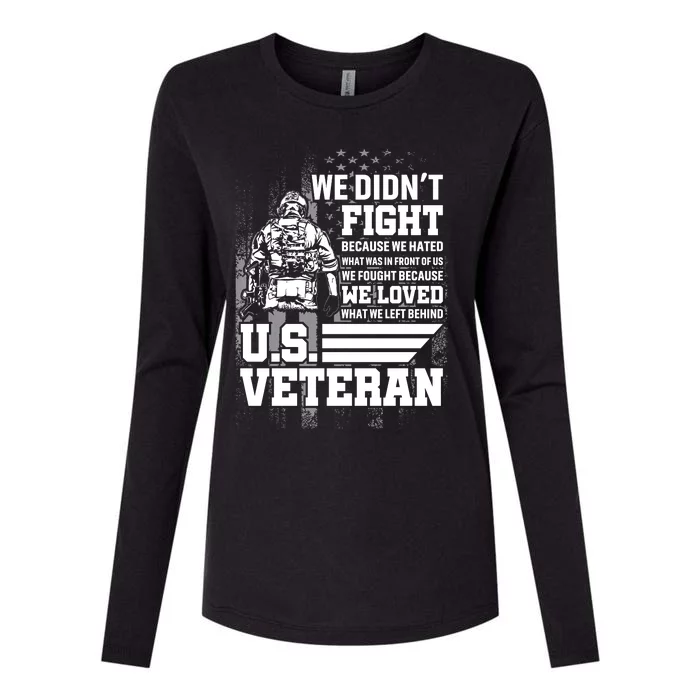 We Didnt Fight Womens Cotton Relaxed Long Sleeve T-Shirt