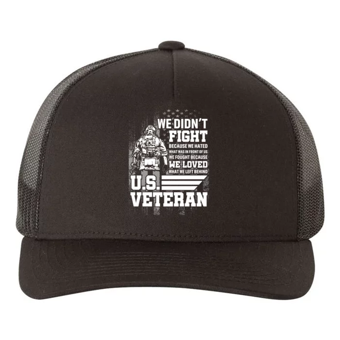 We Didnt Fight Yupoong Adult 5-Panel Trucker Hat