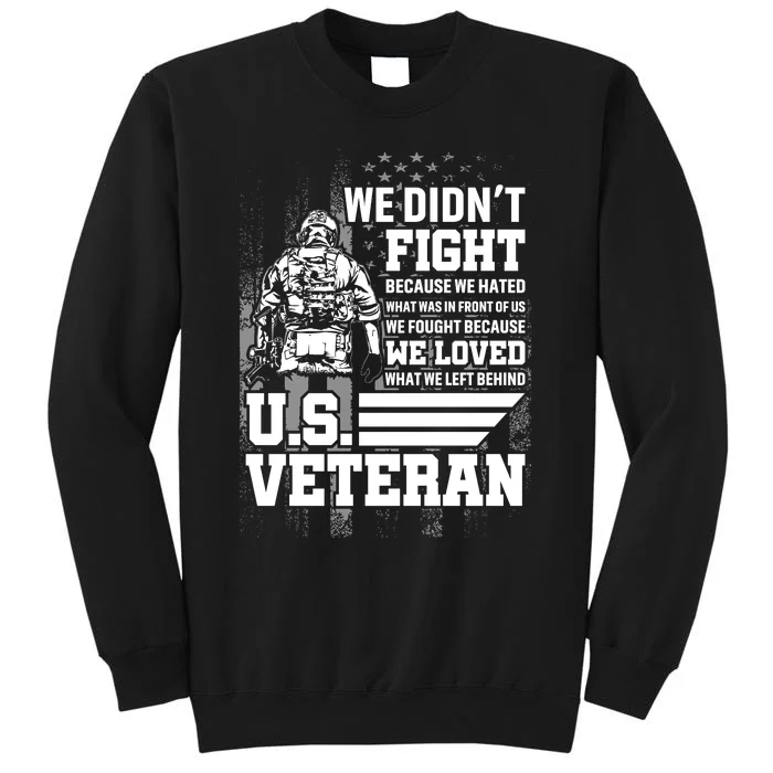 We Didnt Fight Tall Sweatshirt