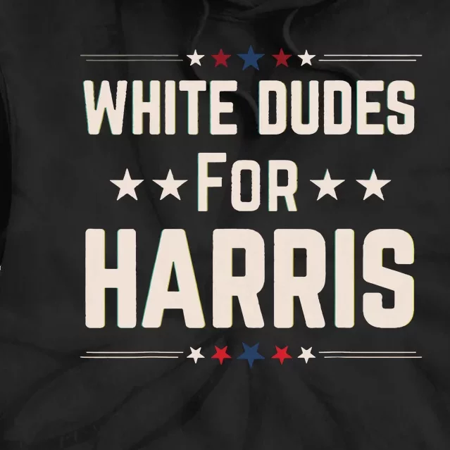 White Dudes For Harris Tie Dye Hoodie