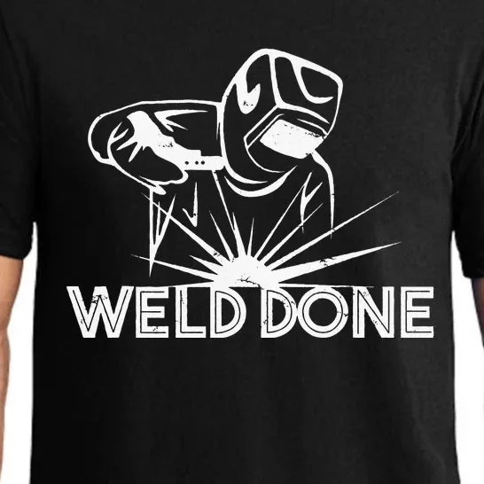 Welder Design for a Weld Instructor Pajama Set