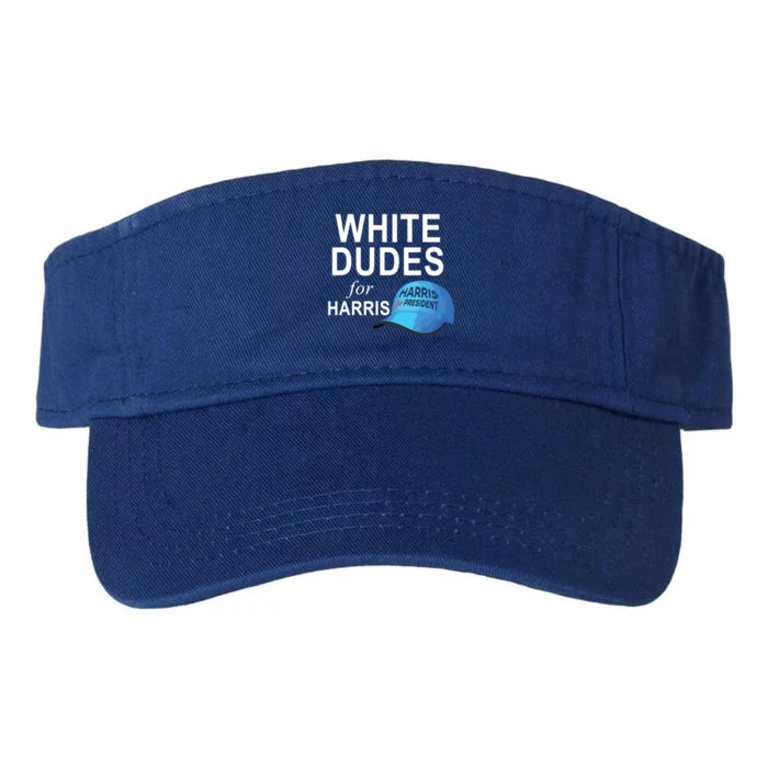 White Dudes For Harris Valucap Bio-Washed Visor