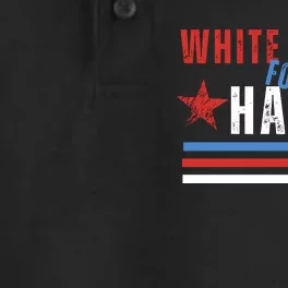 White Dudes For Harris 2024 For President Dry Zone Grid Performance Polo