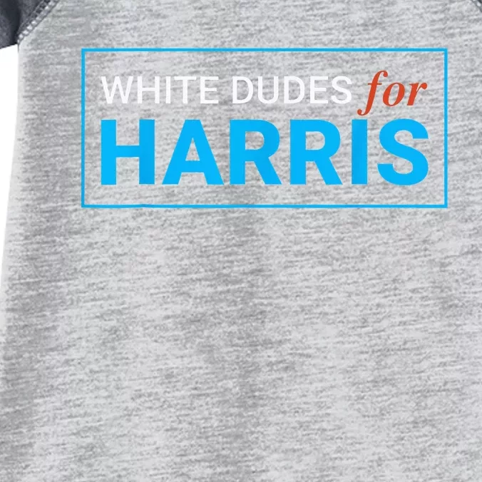 White Dudes For Harris Infant Baby Jersey Bodysuit