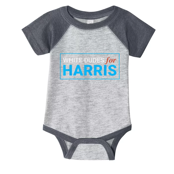 White Dudes For Harris Infant Baby Jersey Bodysuit