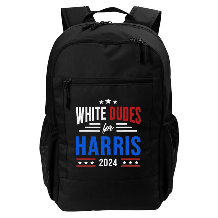 White Dudes For Harris 2024 Waltz Walz Election Campaign Daily Commute Backpack