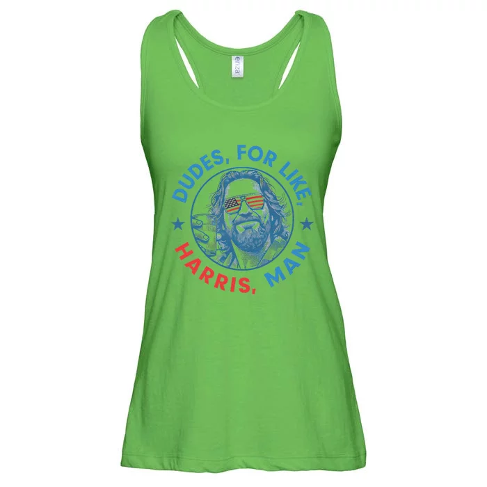 White Dude For Kamala Harris 2024 Support Design Ladies Essential Flowy Tank