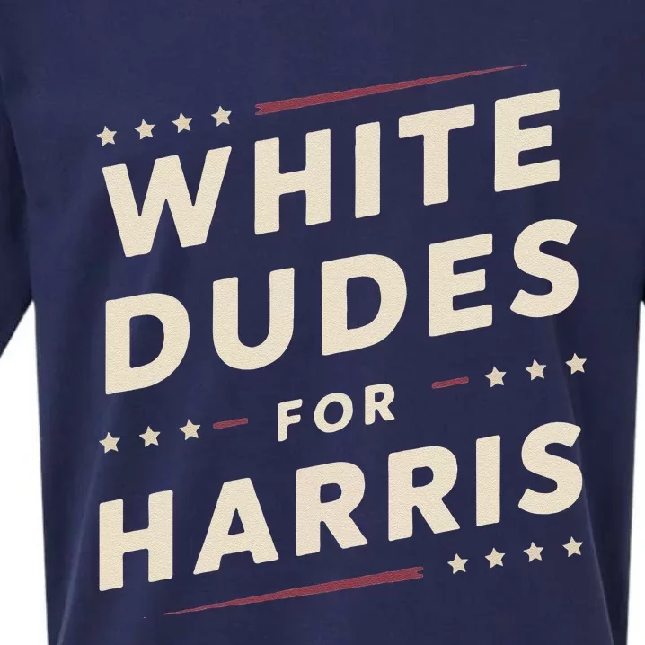 White Dudes For Kamala Harris Vote For 2024 President Harris Sueded Cloud Jersey T-Shirt