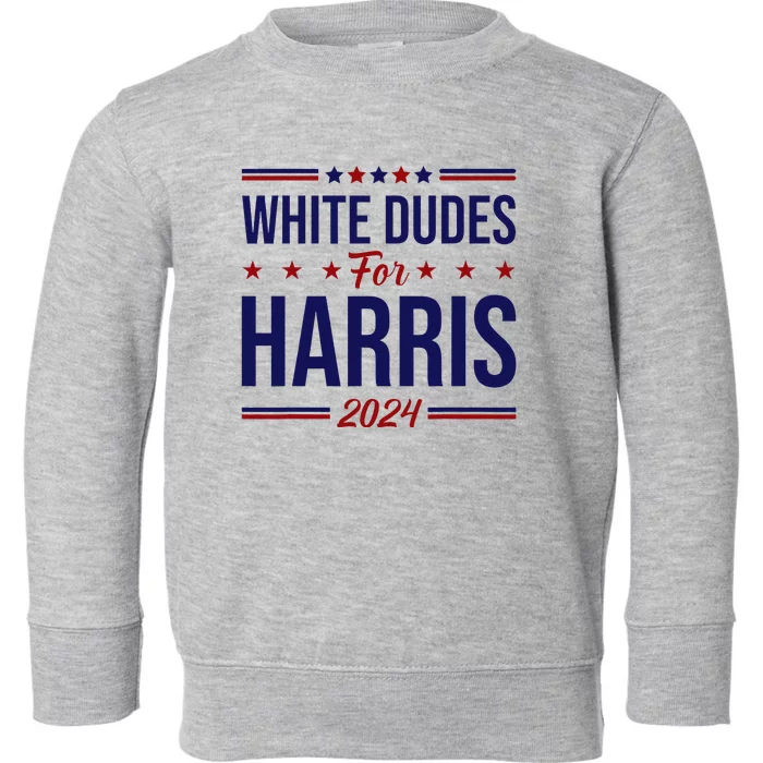 White Dudes For Harris Toddler Sweatshirt