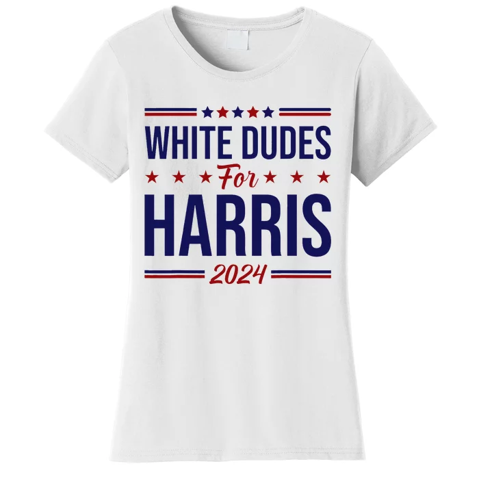 White Dudes For Harris Women's T-Shirt