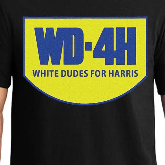 White Dudes For Harris Presidential Vote Pajama Set