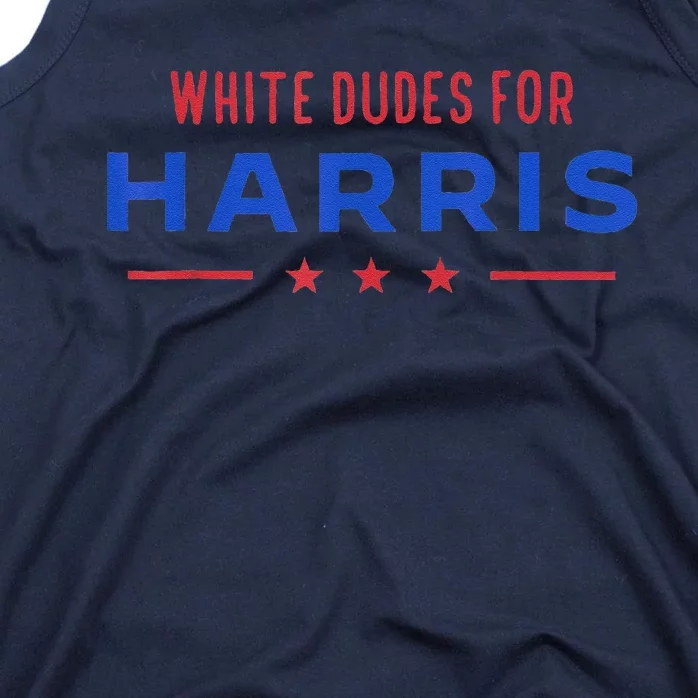 White Dudes For Harris Tank Top