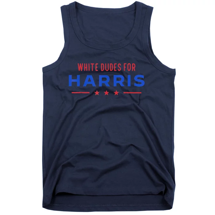 White Dudes For Harris Tank Top