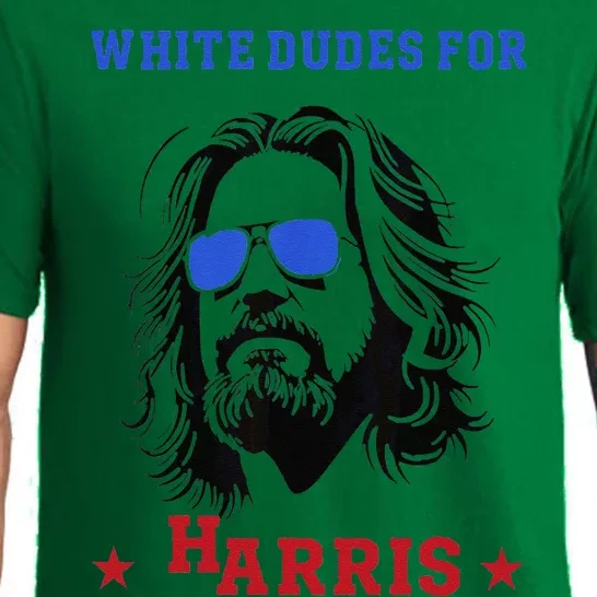 White Dudes For Kamala Harris 2024 Pajama Set