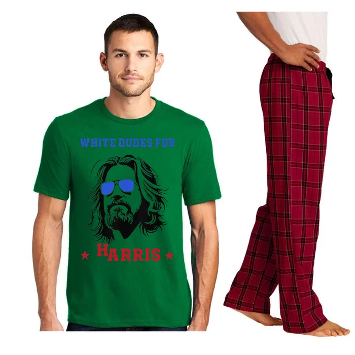 White Dudes For Kamala Harris 2024 Pajama Set