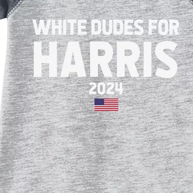 White Dudes For Harris Infant Baby Jersey Bodysuit