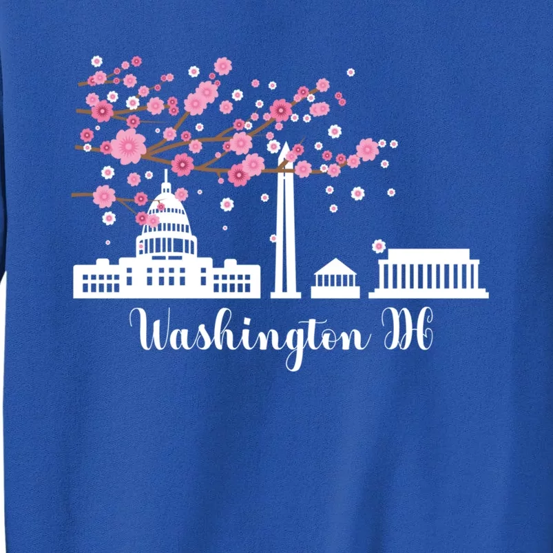 Washington Dc Funny Gift Cherry Blossoms Memorial Monut Meaningful Gift Tall Sweatshirt