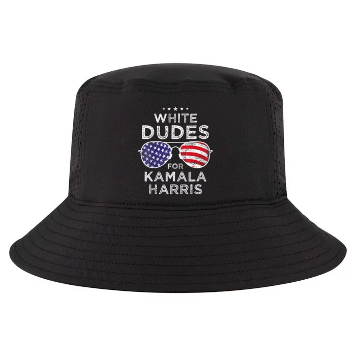 White Dudes For Kamala Harris Sunglasses Cool Comfort Performance Bucket Hat