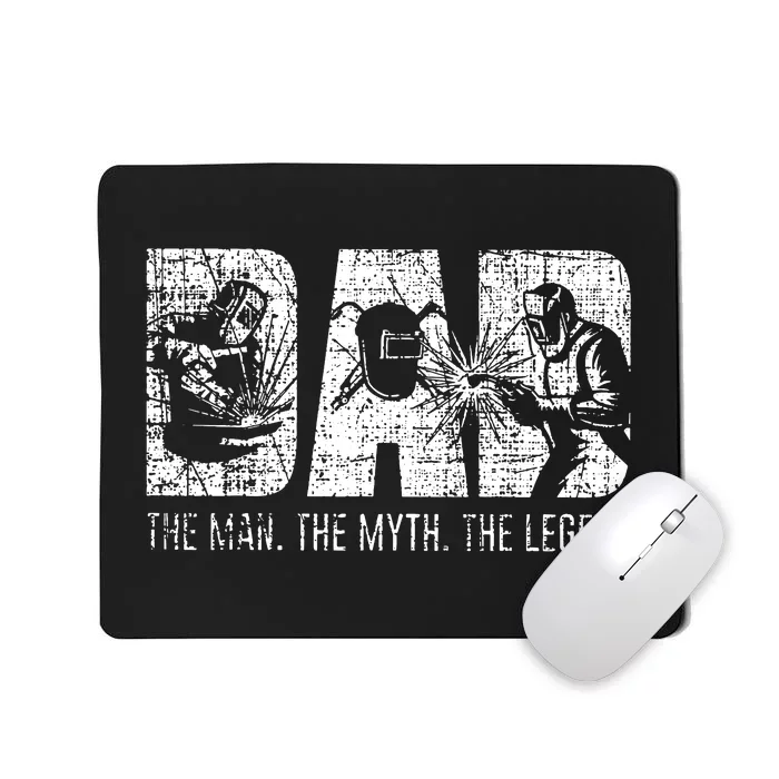 Welding Dad Father Mousepad