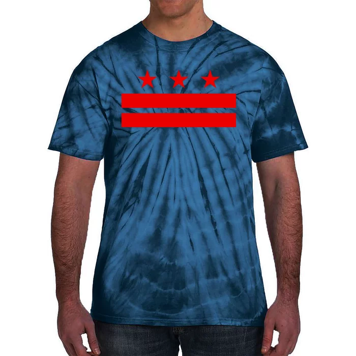 Washington Dc Flag D.C. Capitol Tie-Dye T-Shirt