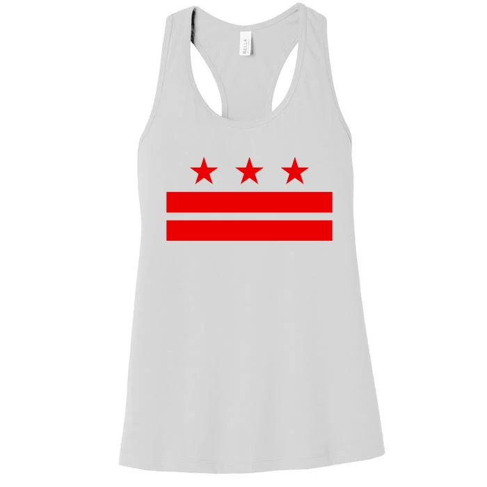 Washington Dc Flag D.C. Capitol Women's Racerback Tank