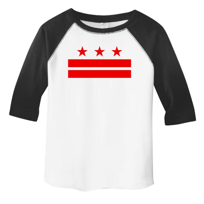 Washington Dc Flag D.C. Capitol Toddler Fine Jersey T-Shirt