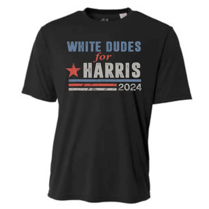 White Dudes For Harris 2024 For President Cooling Performance Crew T-Shirt