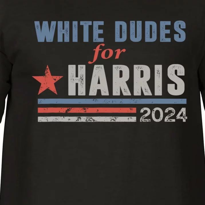 White Dudes For Harris 2024 For President Comfort Colors T-Shirt