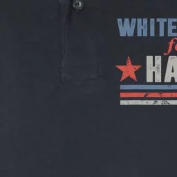 White Dudes For Harris 2024 For President Softstyle Adult Sport Polo