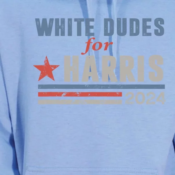 White Dudes For Harris 2024 For President Unisex Surf Hoodie