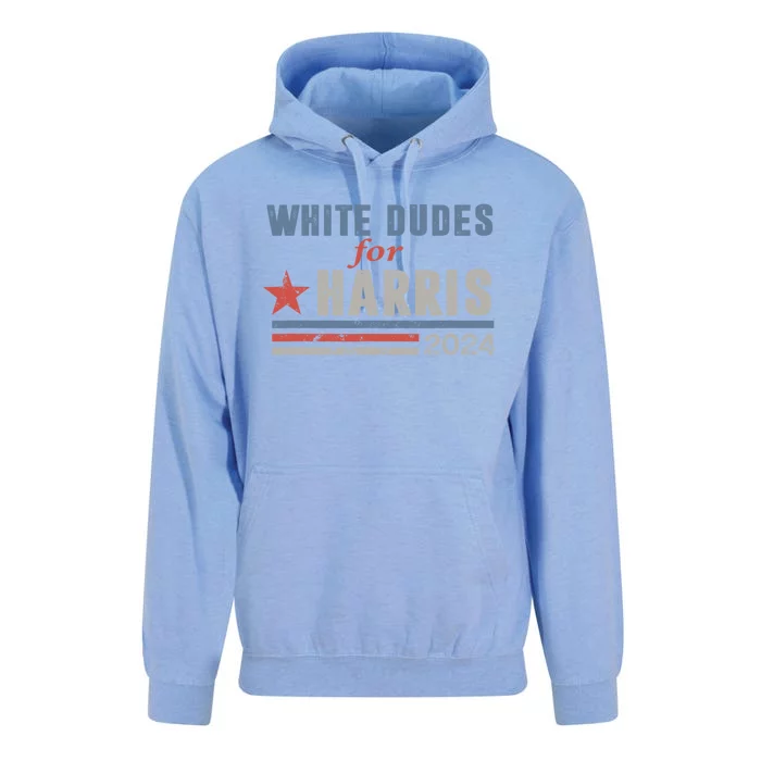 White Dudes For Harris 2024 For President Unisex Surf Hoodie