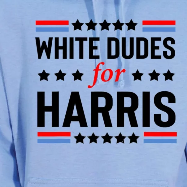 White Dudes For Harris 2024 For President Unisex Surf Hoodie