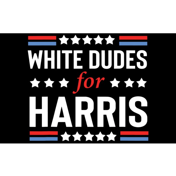 White Dudes For Kamala Harris Bumper Sticker