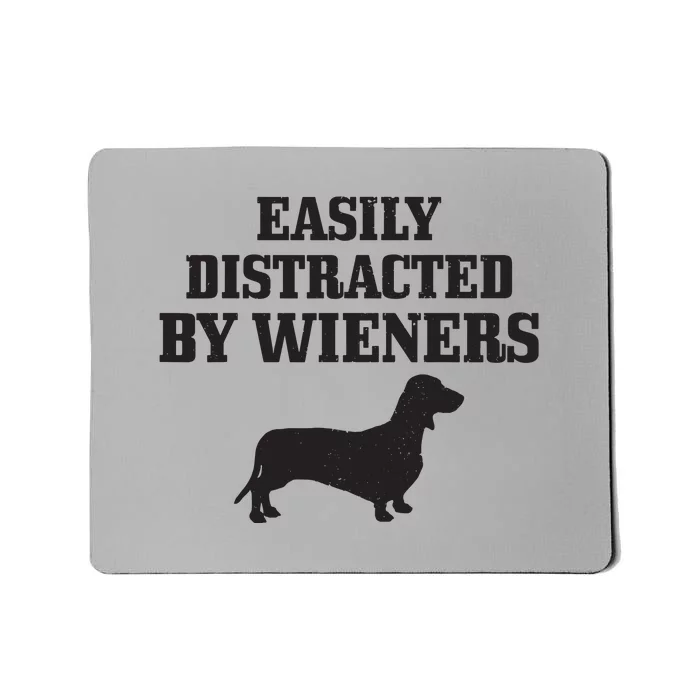 Wiener Dog Funny Weiner Doxie Dachshund Mom Dad Gift Mousepad